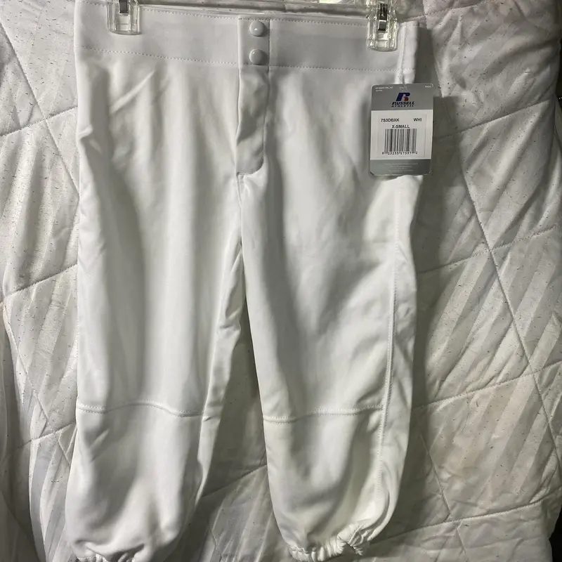 White Youth XS Rawlings Pants