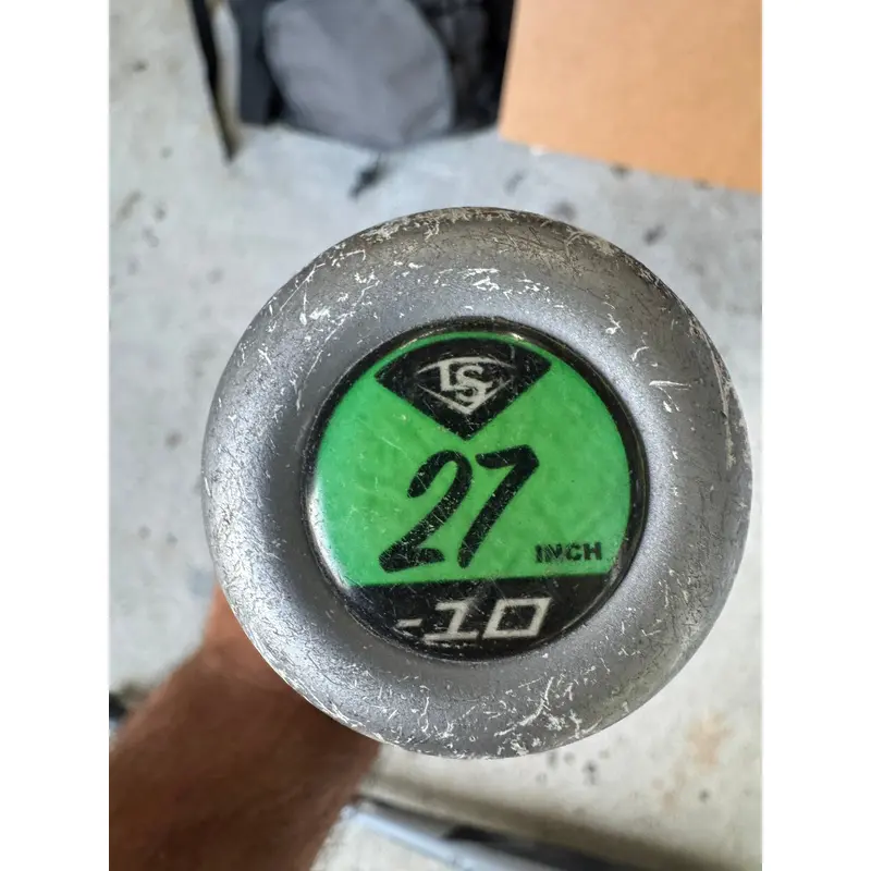 Louisville Slugger Omaha Alloy USABat Certified Bat (-10)  17 oz 27" (Used)