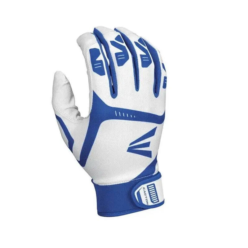 New Easton Gametime Batting Gloves youth sz medium royal blue baseball softball