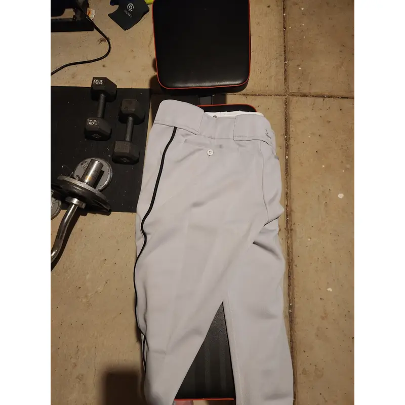 Gray Men's Adult Mizuno Game Pants