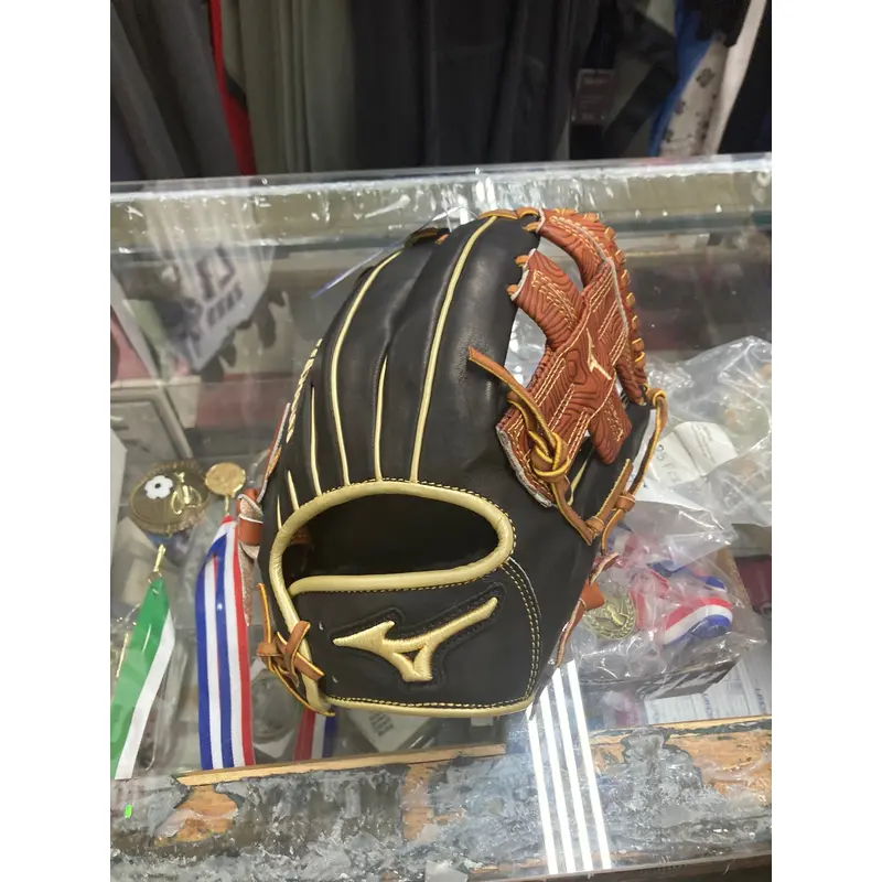 Mizuno Pro Select 11.75 Post Web Black/Brown Baseball Glove New With Tags