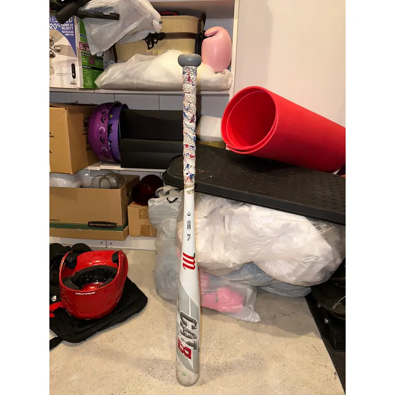 BBCOR Certified Alloy (-3) 30 oz 33" CAT 8 Bat