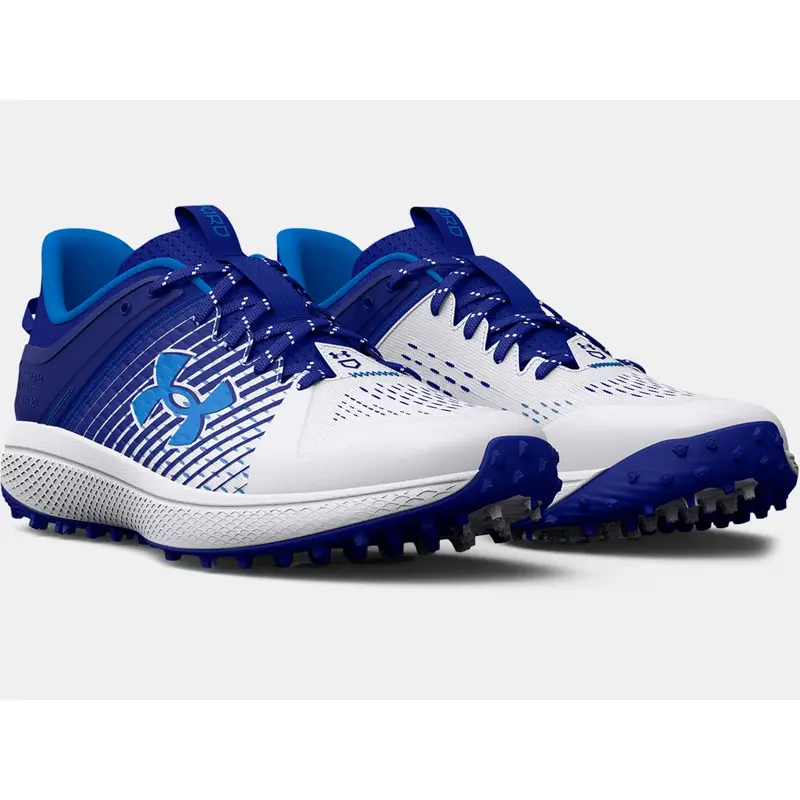 HOT Under Armour Men's UA Yard Turf Baseball Shoes 3025593-401 Royal Blue