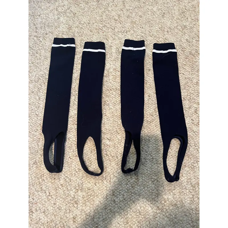 2 Pairs of Navy Baseball Stirrups