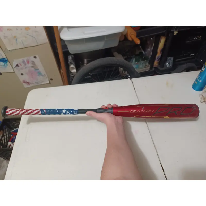 2020 Rawlings Quatro Pro BBCOR Certified Bat (-3) Composite 28 oz 31" (Used)