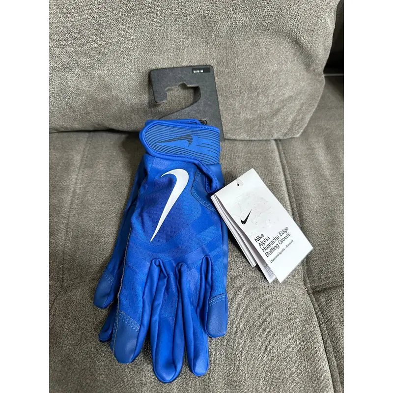 New M Nike Alpha Huarache Edge Batting Gloves
