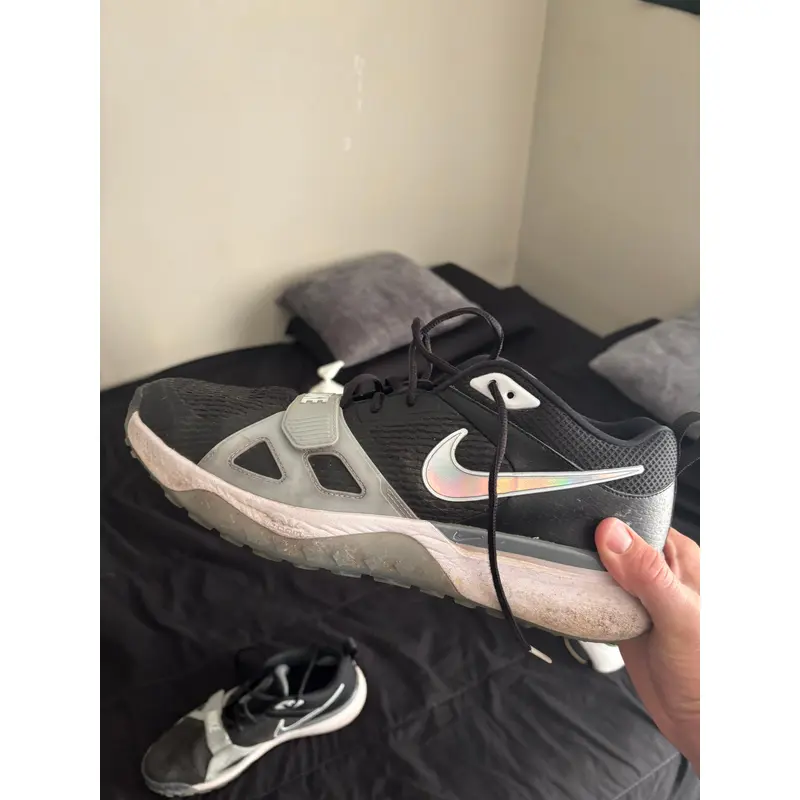 Black Men's Size 13.0 (W 14.0) Nike Alpha Huarache Elite 4 Turf (Used)