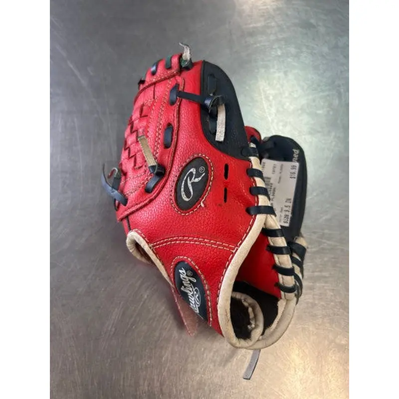 Used Rawlings PL90SN BB/SB Glove RH Throw Red 9 1/2" 11868-S000063875