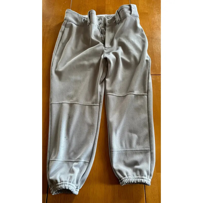 Wilson youth large grey baseball pants