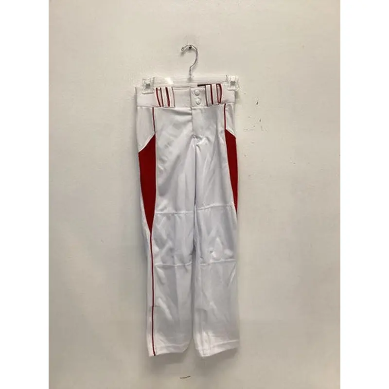 Used Champro BASEBALL PANT BB/SB Pant Boys White And Red SM 11443-S000188630