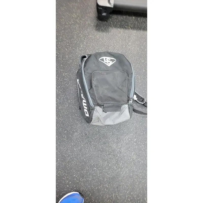 Used Louisville Slugger BACK PACK BB/SB Player Backpack Black 11497-S000151508