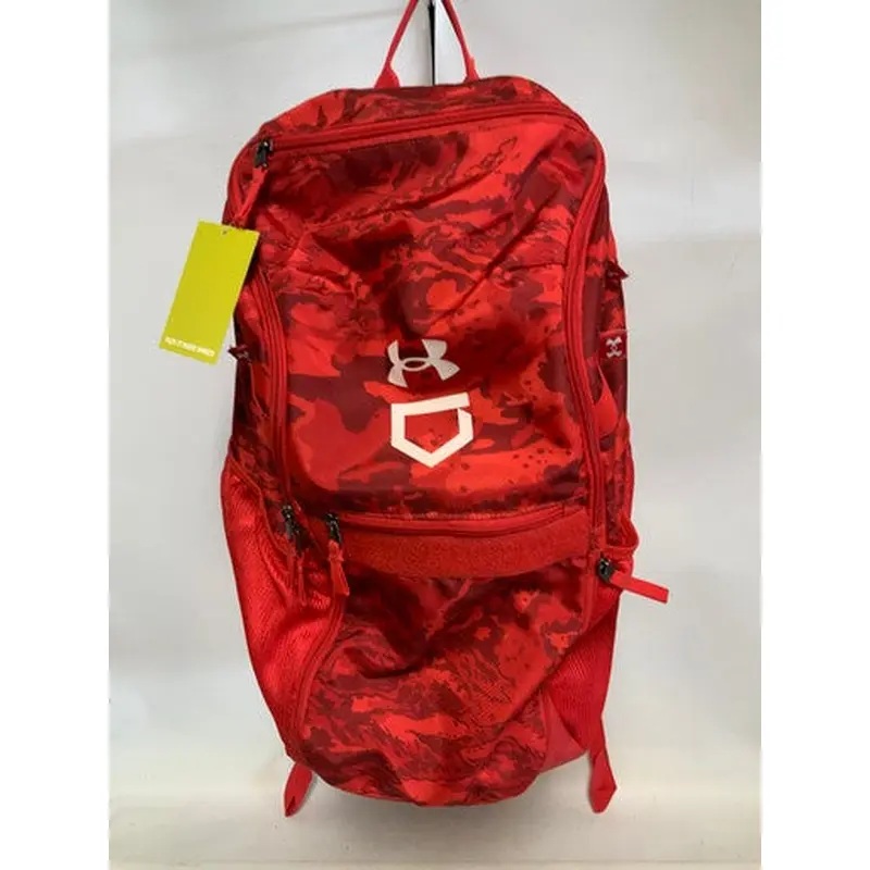 Used Under Armour RED BB/SB Player Backpack Red 11823-S000033378