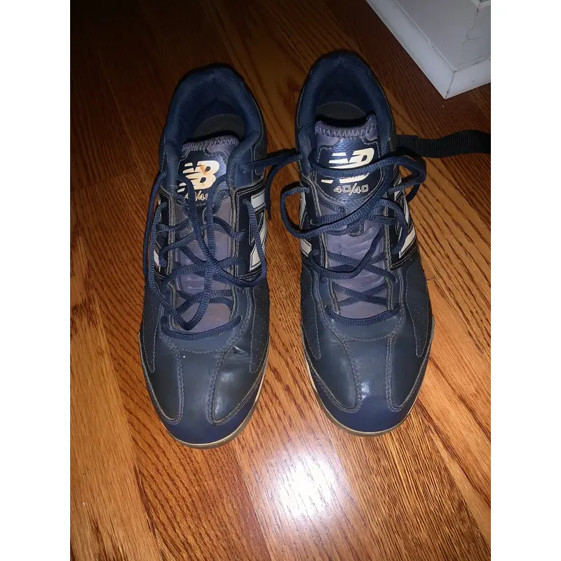 Blue Men's Metal Low Top 4040