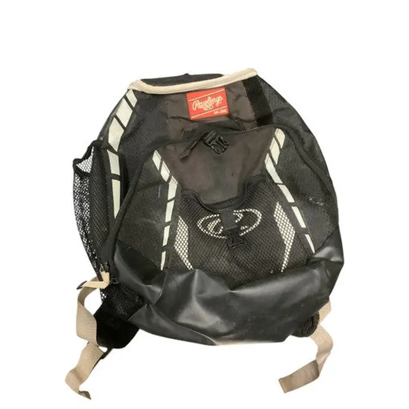 Used Rawlings BACKPACK BB/SB Player Backpack Black 11479-S000402374