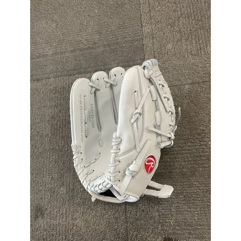 Used Rawlings LIBERTY ADVANCED BB/SB Glove LH Throw White 12" 11614-S000220220