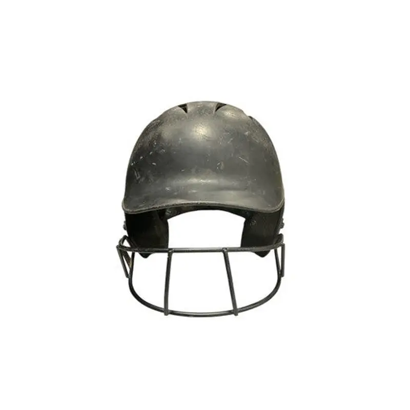 Used Champro BLK HELMET W/ MASK Batting Helmet w/Mask Black One Size 11834-S000039173