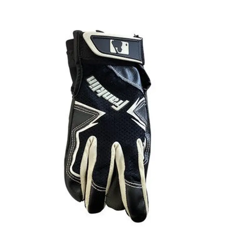 Used Franklin BB/SB Batting Gloves Black MD 11760-S000079077