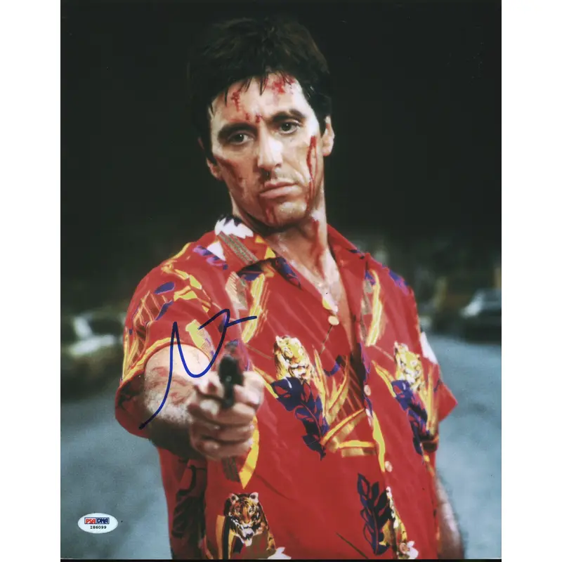 Al Pacino Scarface Authentic Signed 11x14 Photo Autographed PSA/DNA #I86099