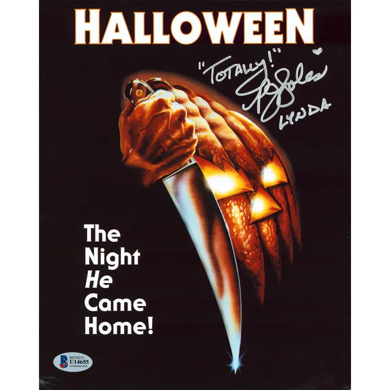 P.J. Soles Halloween "Totally! Lynda" Authentic Signed 8x10 Photo BAS #U14655