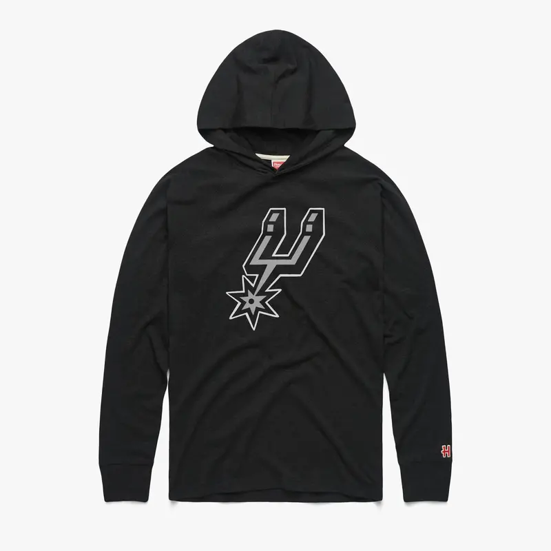 San Antonio Spurs Logo Lightweight Hoodie