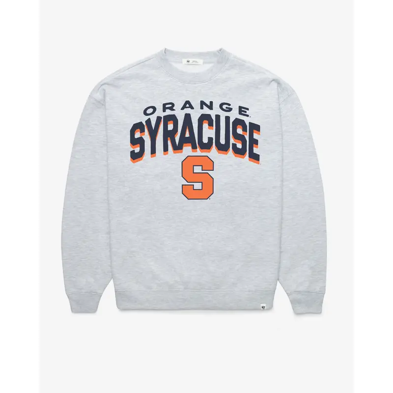 SYRACUSE ORANGE CAMPUS ARCH CLOUD '47 OVERSIZED CREW WOMENS