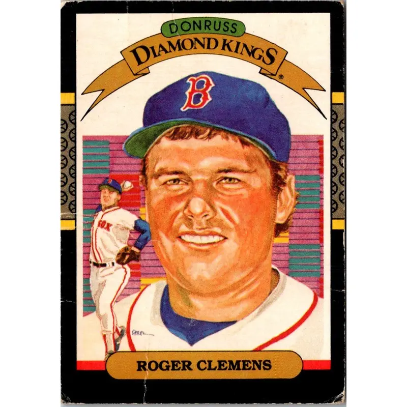 1987 Donruss Super Diamond Kings Roger Clemens #2