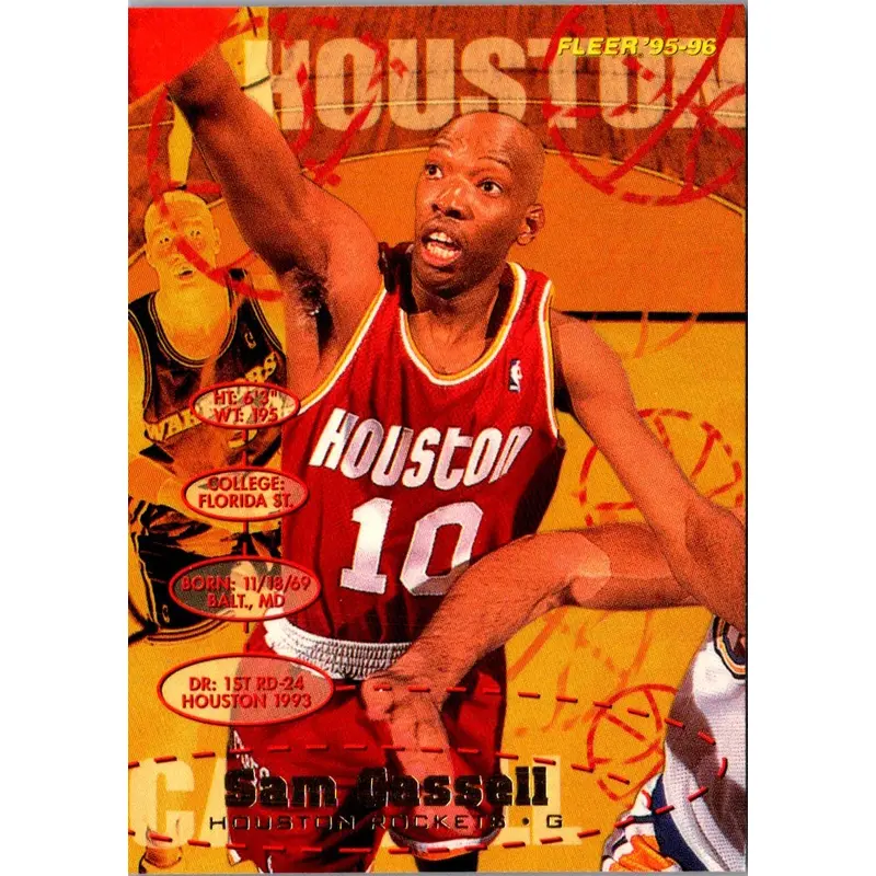 1995 Fleer European Sam Cassell #65