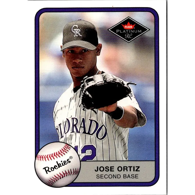 2001 Fleer Platinum Jose Ortiz #331