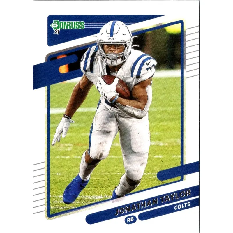 2021 Donruss Press Proof Blue Jonathan Taylor #150