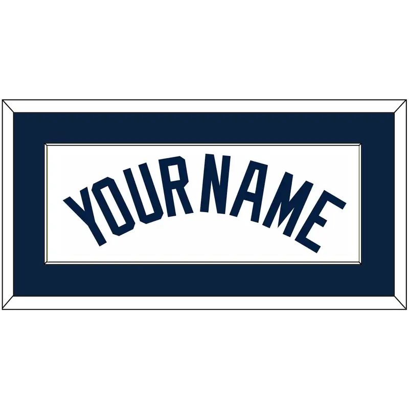 Detroit Name - Home White - Single Mat 1