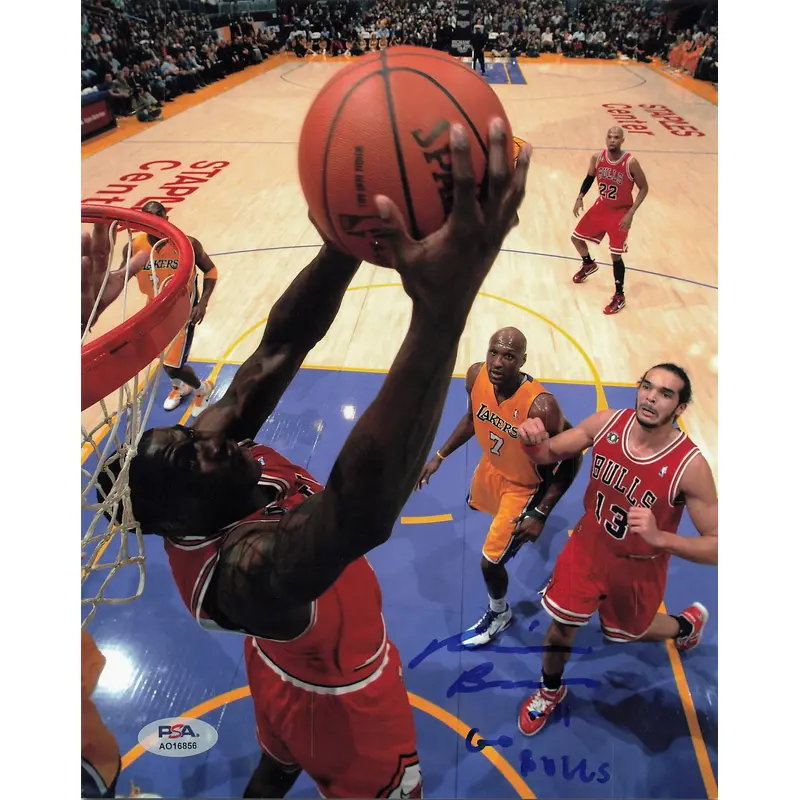 RONNIE BREWER signed 8x10 photo PSA/DNA Chicago Bulls Autographed