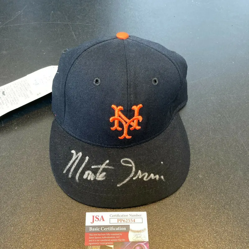 Monte Irvin Signed New York Giants Baseball Hat Cap With JSA COA