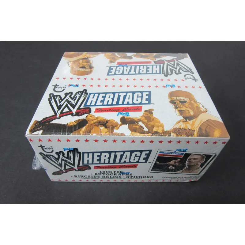 2005 Topps WWE Heritage Wrestling Box (Retail)