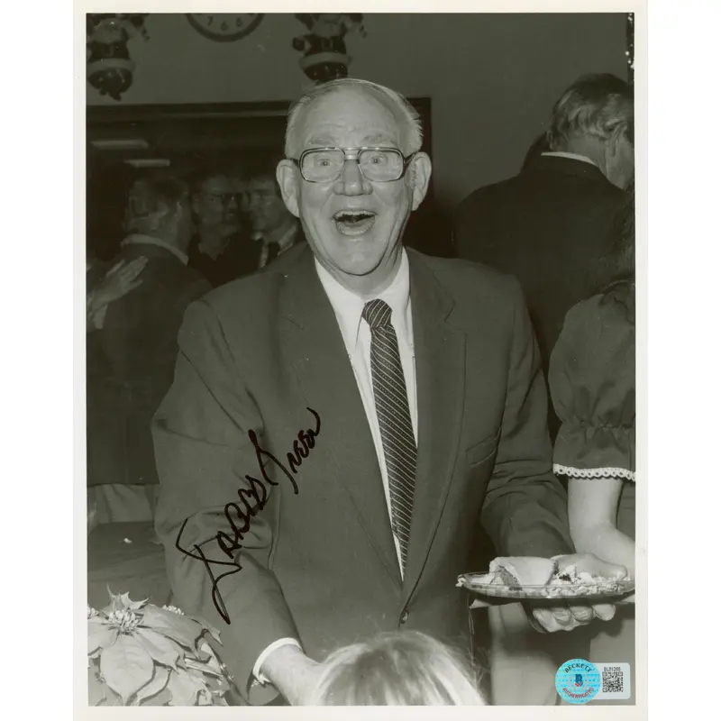 Dabbs Greer Little House on the Prairie Authentic Signed 8x10 Photo BAS #BL81268