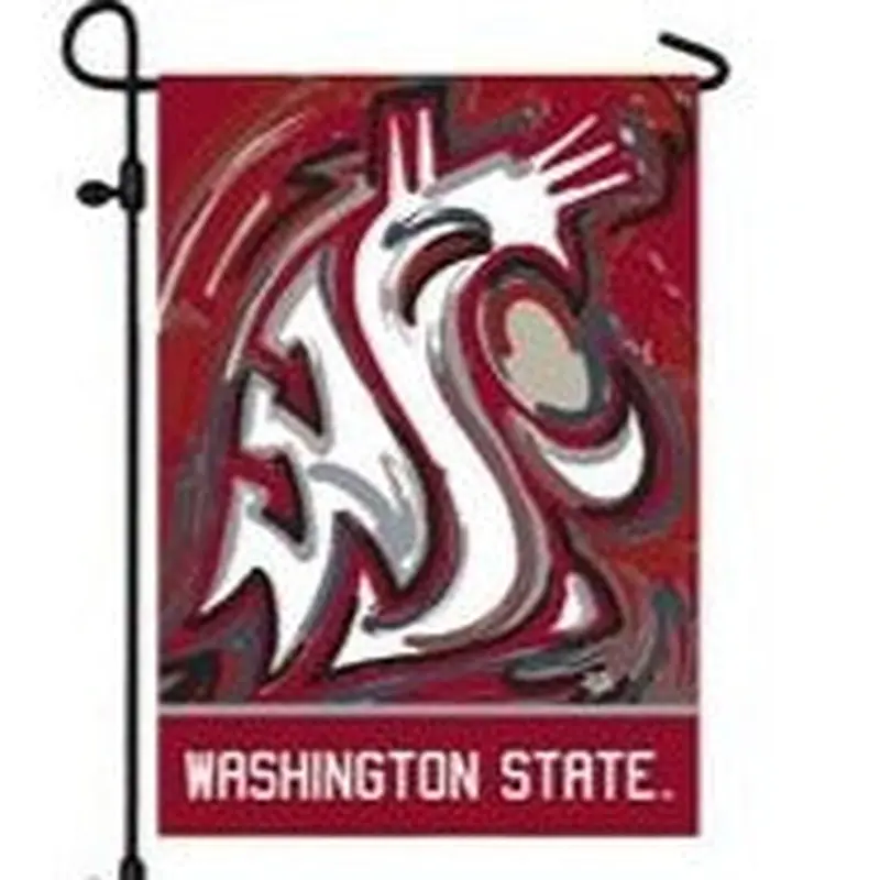 WSU Garden Flag evergreen