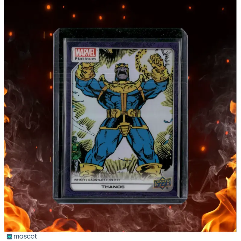 2024 Marvel Platinum Thanos Purple Rainbow #141