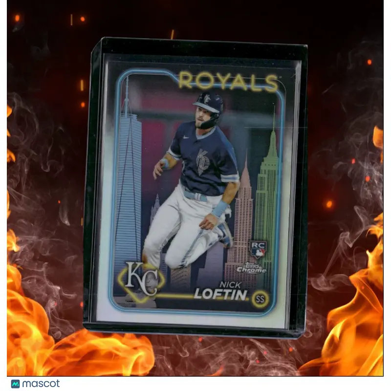 2024 Topps Chrome Fanatics Nick Loftin Big Apple Refractor Rookie #183