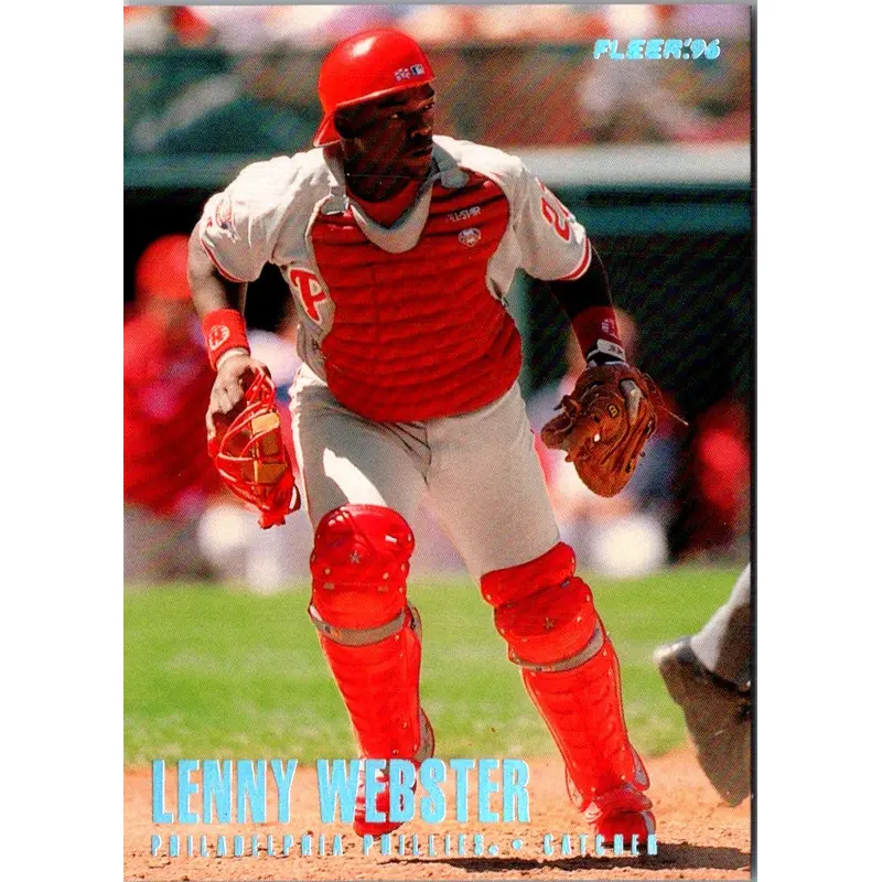 1996 Fleer Lenny Webster #511
