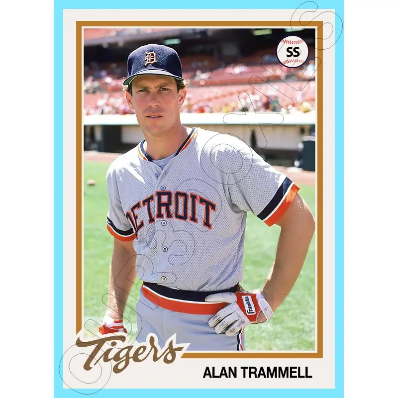 Alan Trammell 1978 Topps Custom Card - 4909