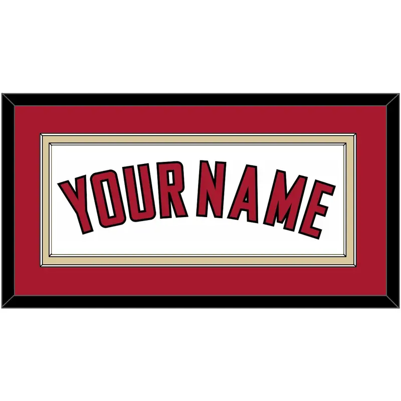 Arizona Name - Home White (2020-2023) - Double Mat 2