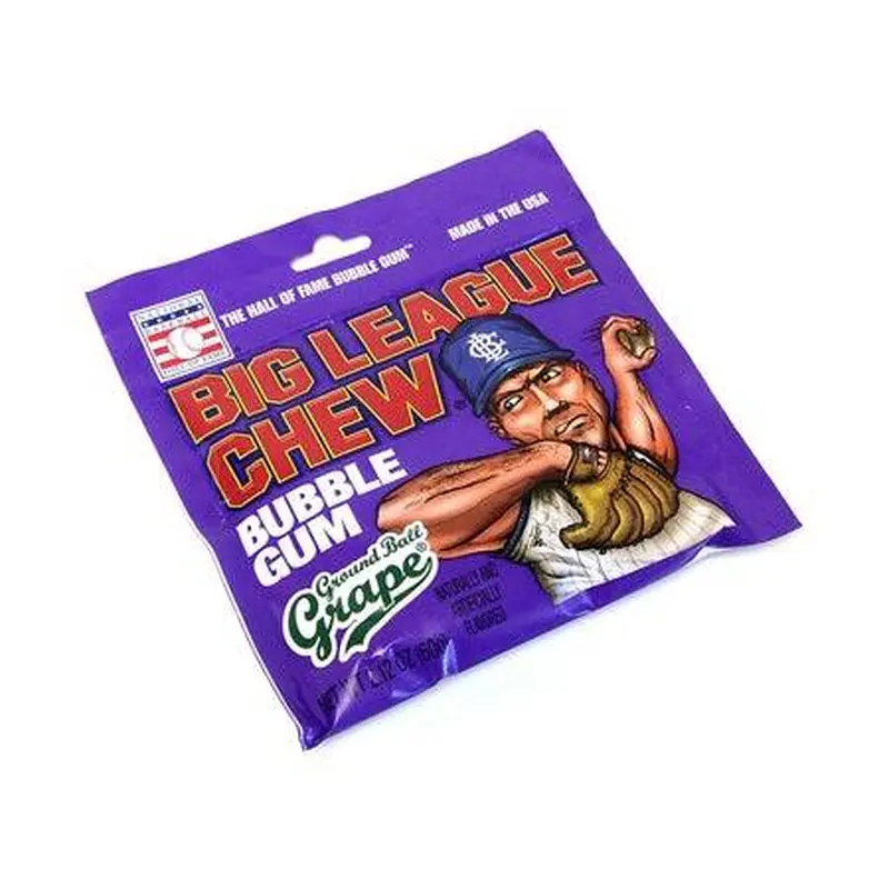 Big League Chew Ground Ball Grape