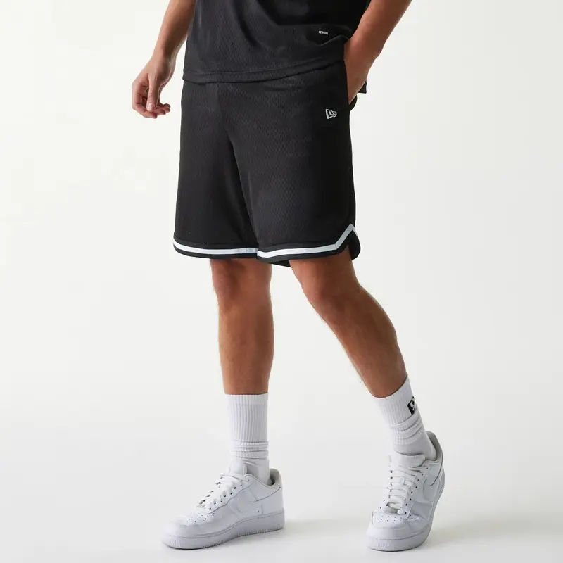 New Era Japan Mesh Black Shorts