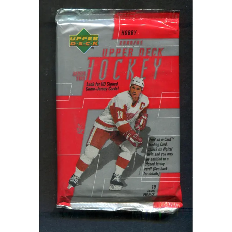 2000/01 Upper Deck Hockey Unopened Series 2 Pack (Hobby) (10)