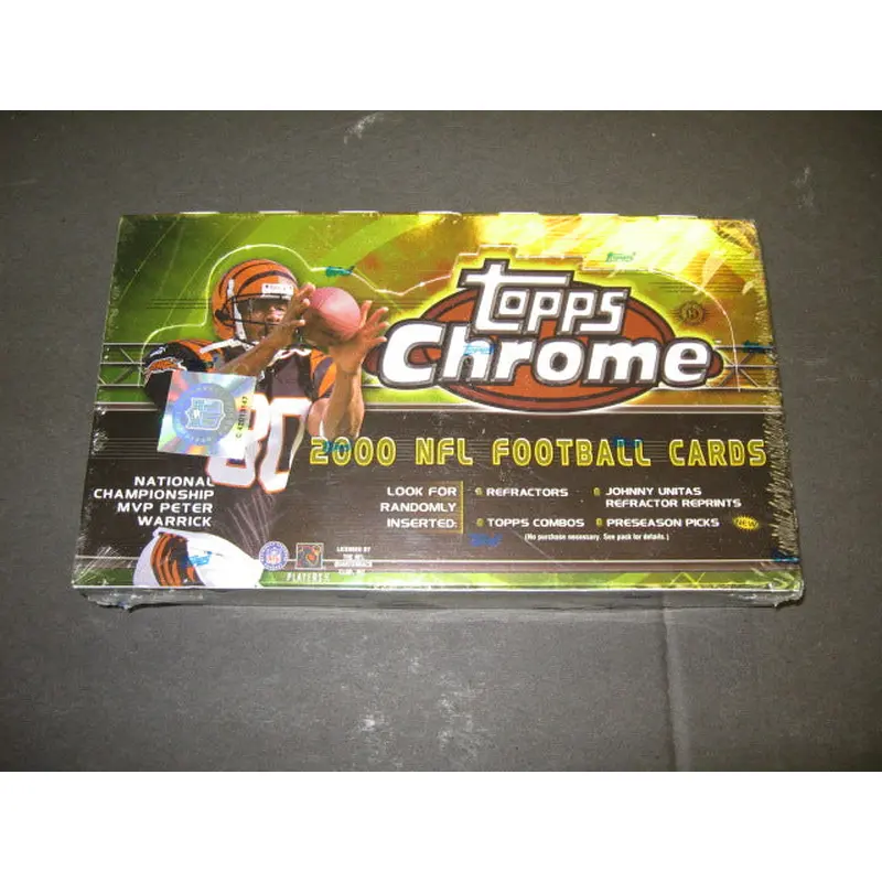 2000 Topps Chrome Football Box (Hobby)