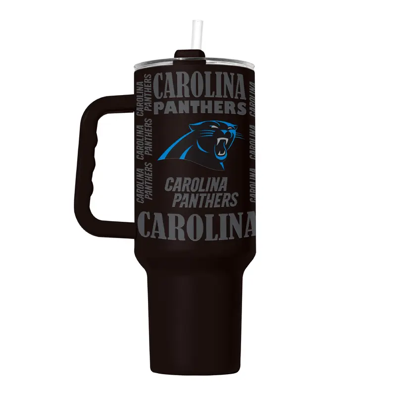 Carolina Panthers 40oz Replay Powder Coat Tumbler