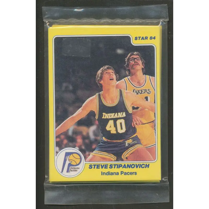 1983/84 Star Basketball Pacers Complete Bagged Set