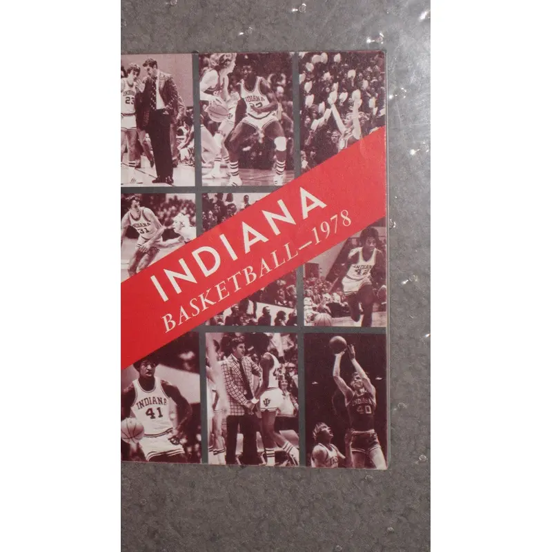 1978 INDIANA UNIVERSITY BASKETBALL MEDIA GUIDE
