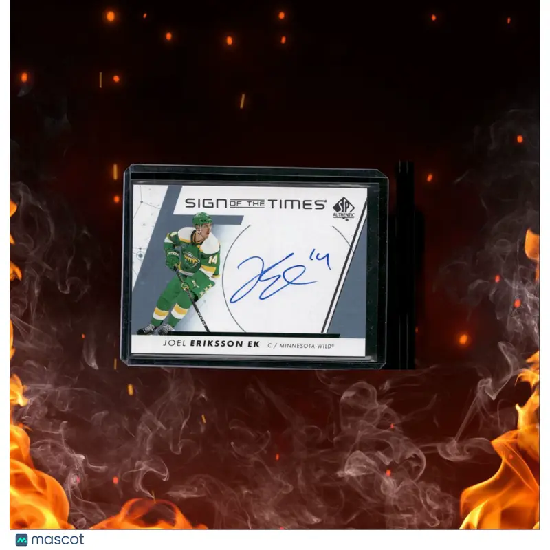 2022-23 SP Authentic Joel Eriksson Ek Sign of the Times Auto #SOTT-JE