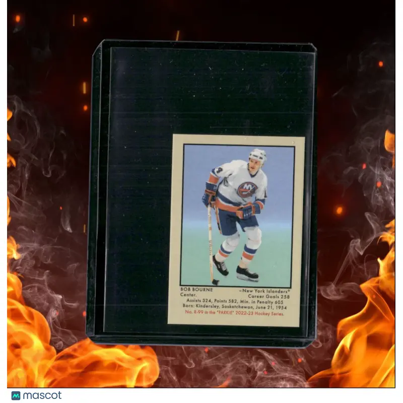 2022-23 Upper Deck Parkhurst Champions Bob Bourne Mini #R-99