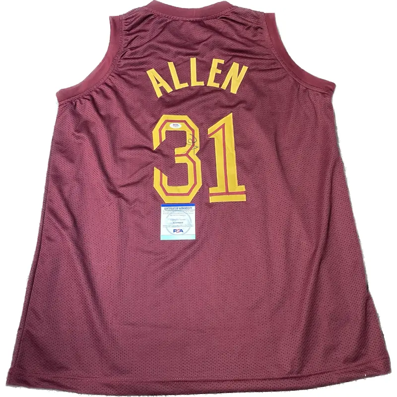 Jarrett Allen signed jersey PSA/DNA Cleveland Cavaliers Autographed